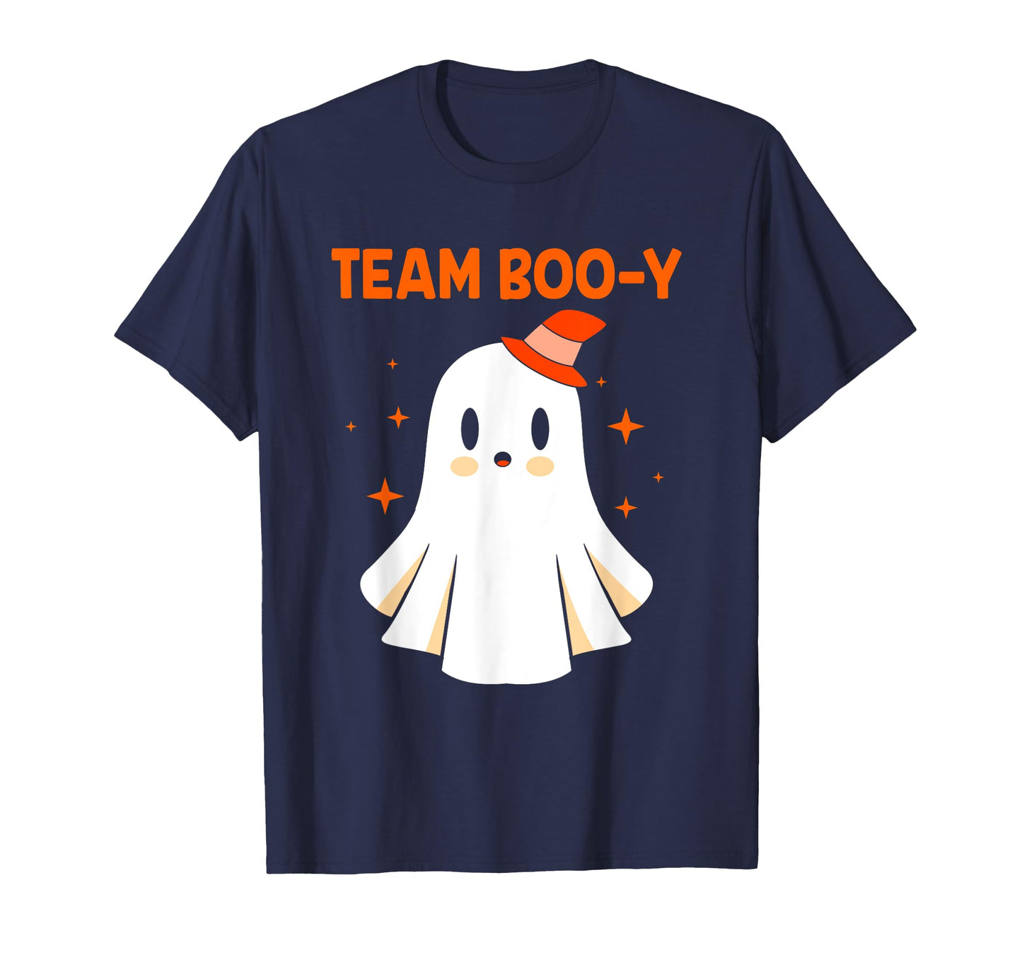Halloween Team Booy Team Boy Gender Reveal T-Shirt