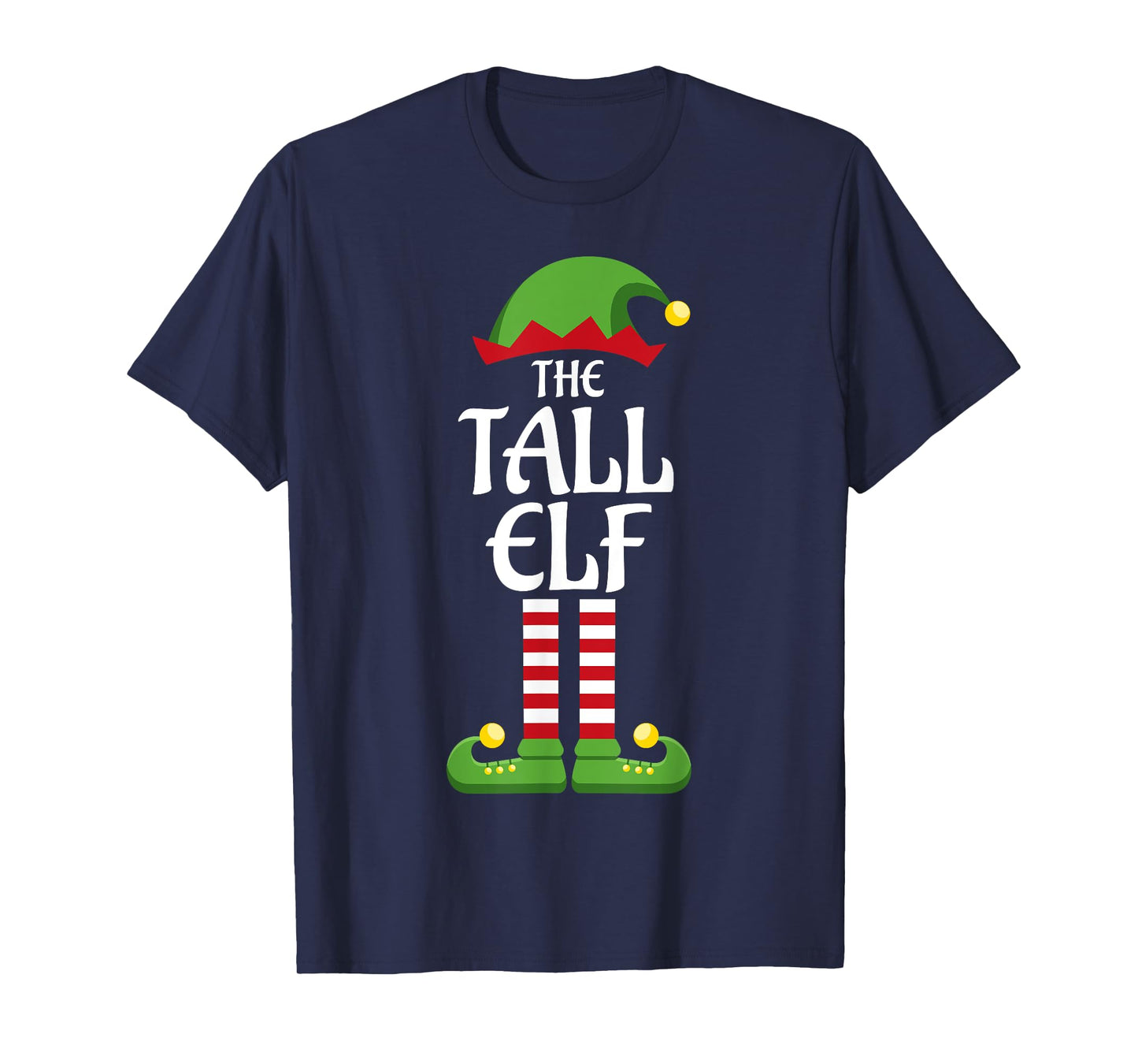 Tall Elf Family Matching Group Christmas T-Shirt