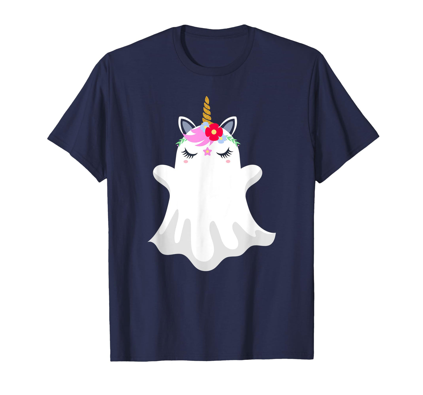Ghost Boonicorn Cool Cute Unicorn Halloween Costume for Girl T-Shirt