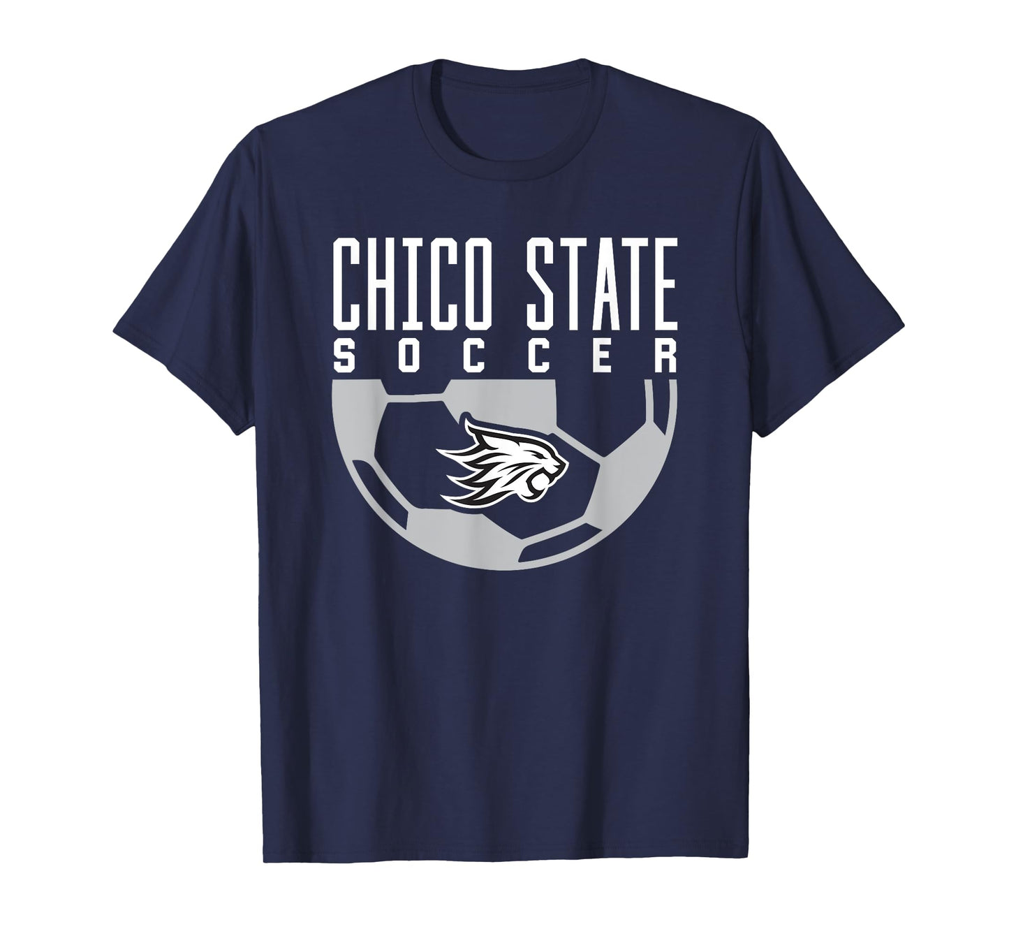 Chico State Wildcats Soccer Arch T-Shirt