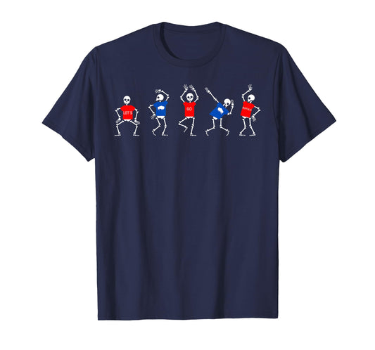 Let's Go Buffalo Skeleton T-Shirt