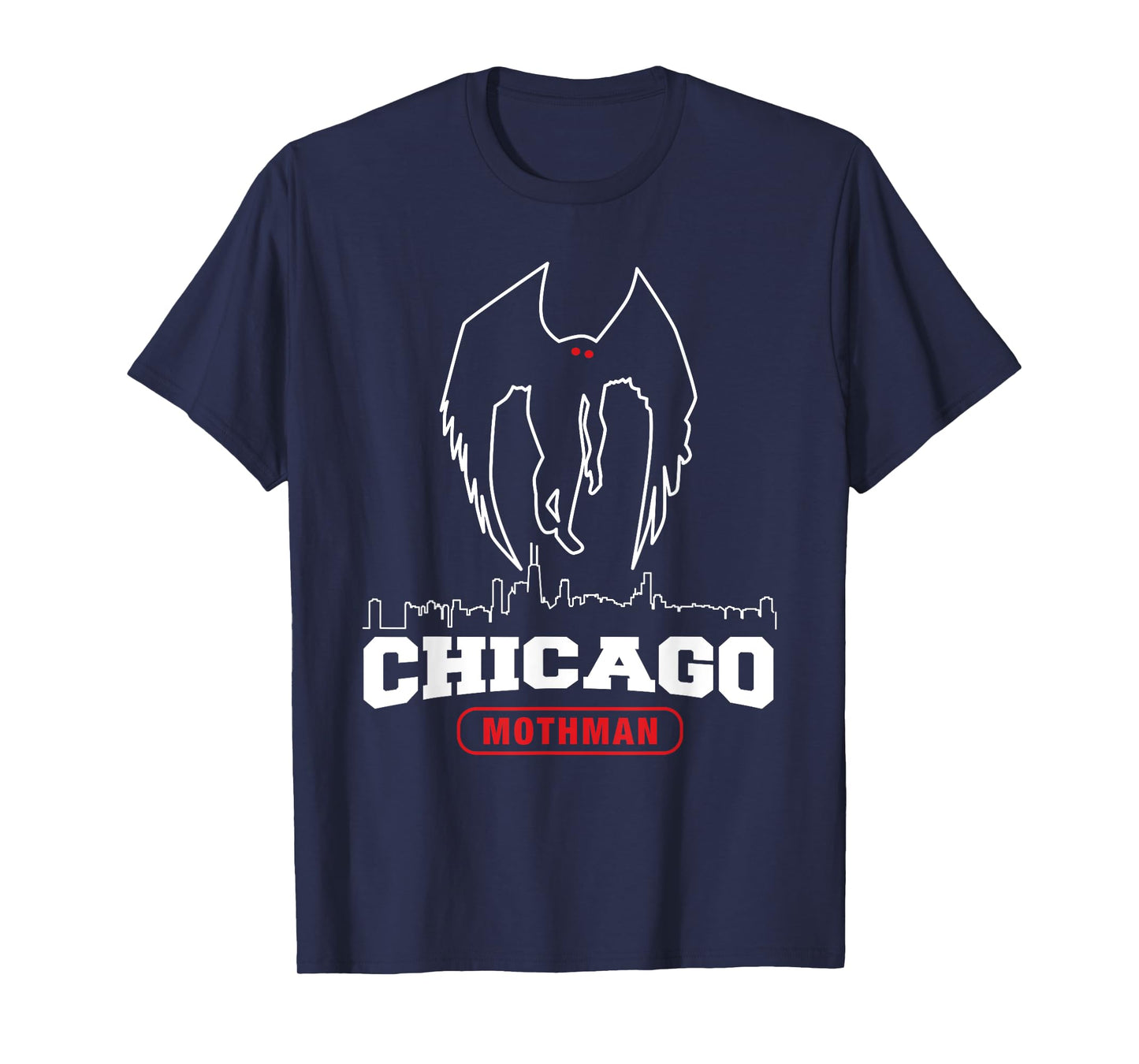 Mothman Shirt for Chicago Monster Fans T-Shirt