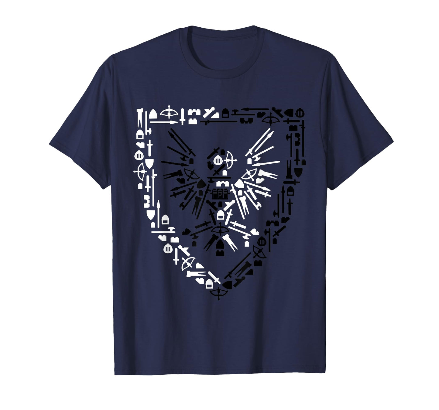 AFOL Black Falcons Castle shirt T-Shirt