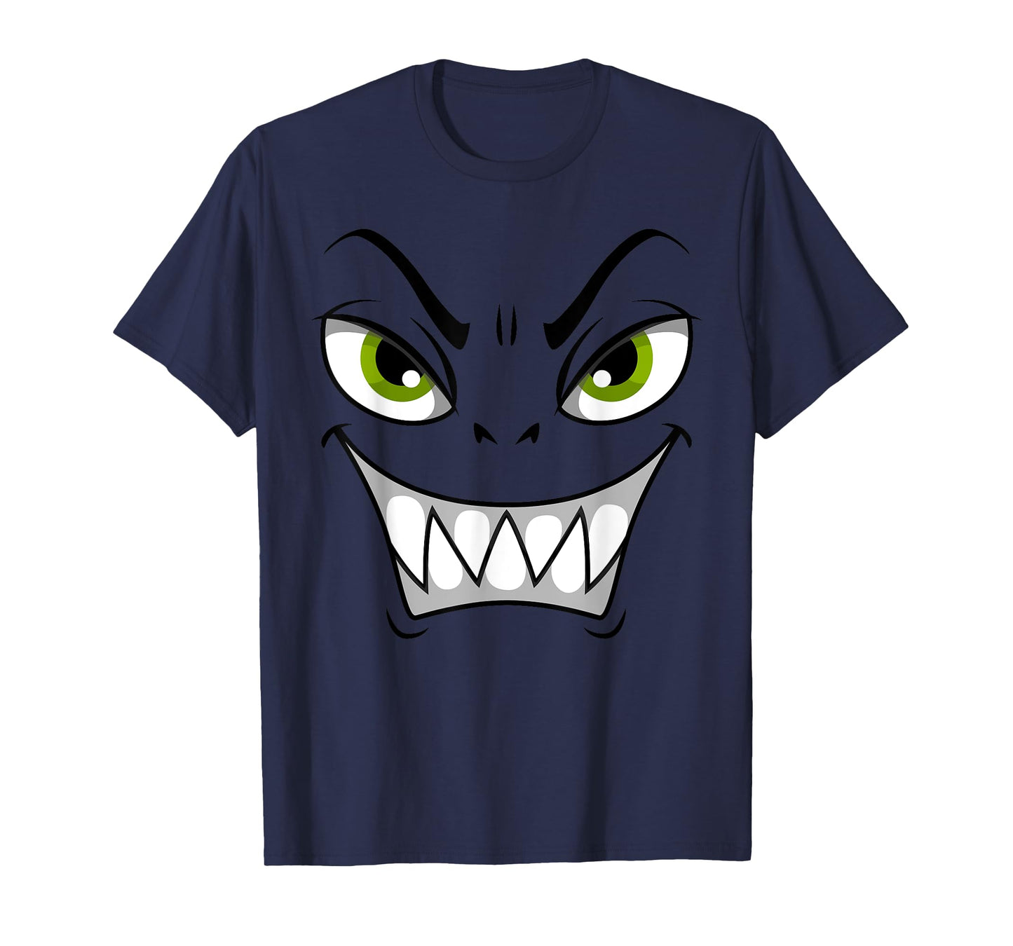 Cute Monster Face Halloween Funny Halloween Kids Adults T-Shirt