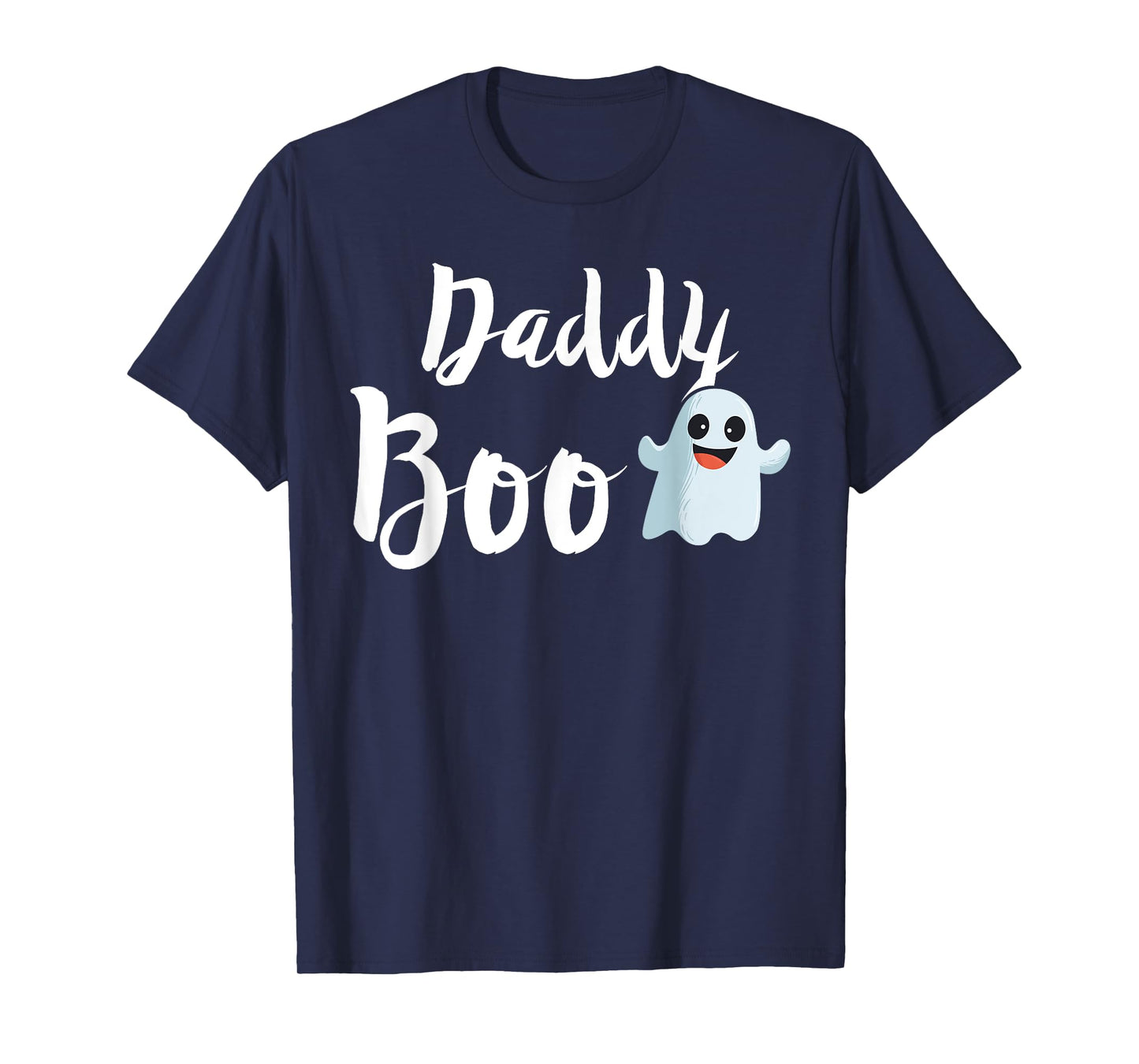 Daddy Boo Halloween Family Matching Ghost Dad T-Shirt