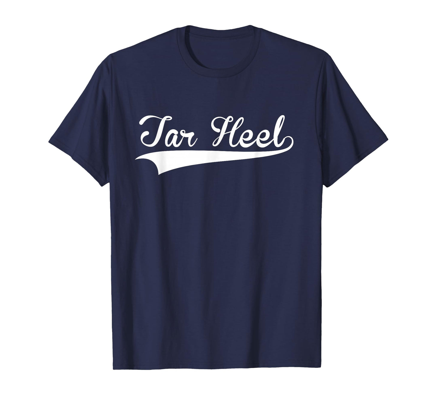 TAR HEEL Baseball Vintage Retro Font T-Shirt