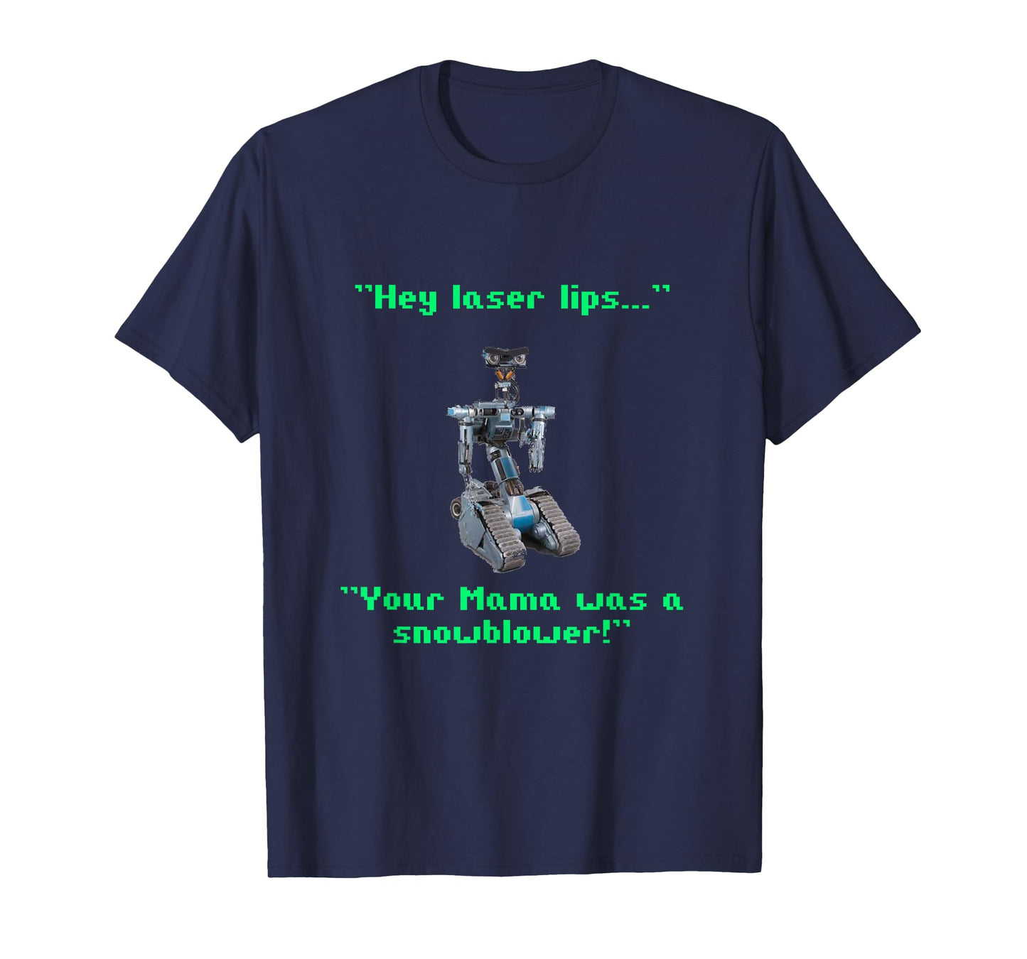 Funny 80s Sarcasm Robotics 5 Johnny Novelty T-Shirt