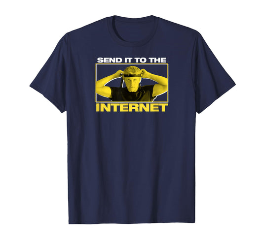 Cobra Kai Send It to the Internet Johnny Meme TV Show T-Shirt