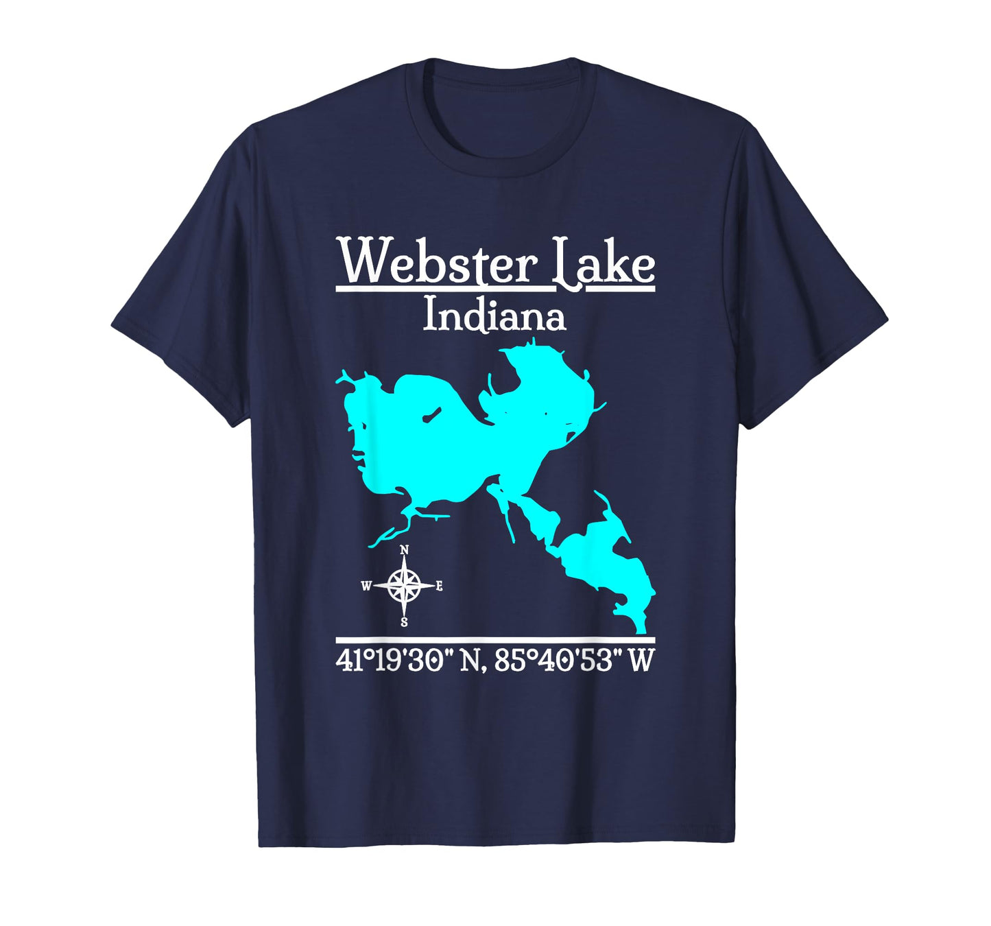 Webster Lake - Indiana T-Shirt
