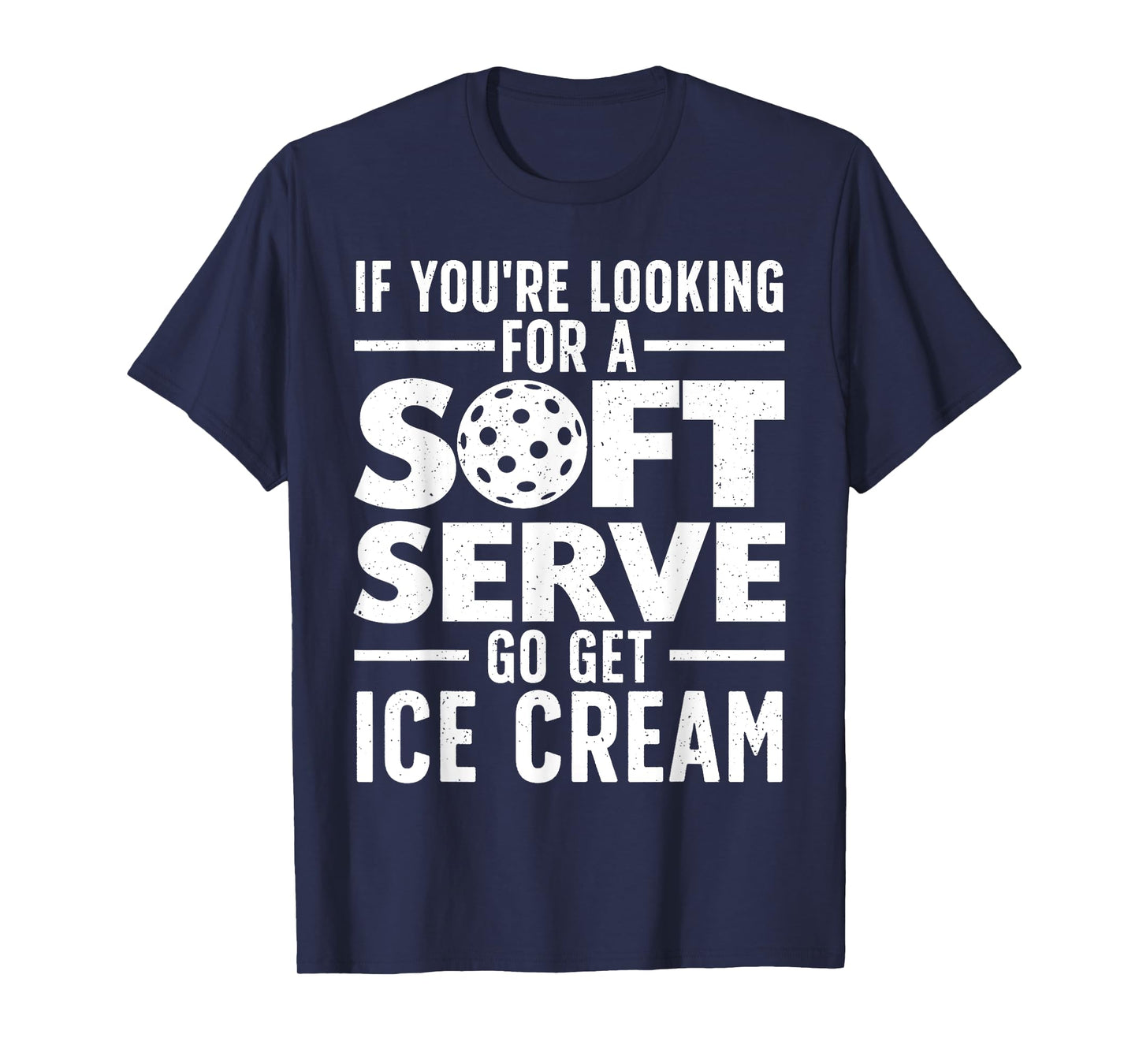 Cool Pickleball For Men Women Pickle Ball Player Soft Serve T-Shirt