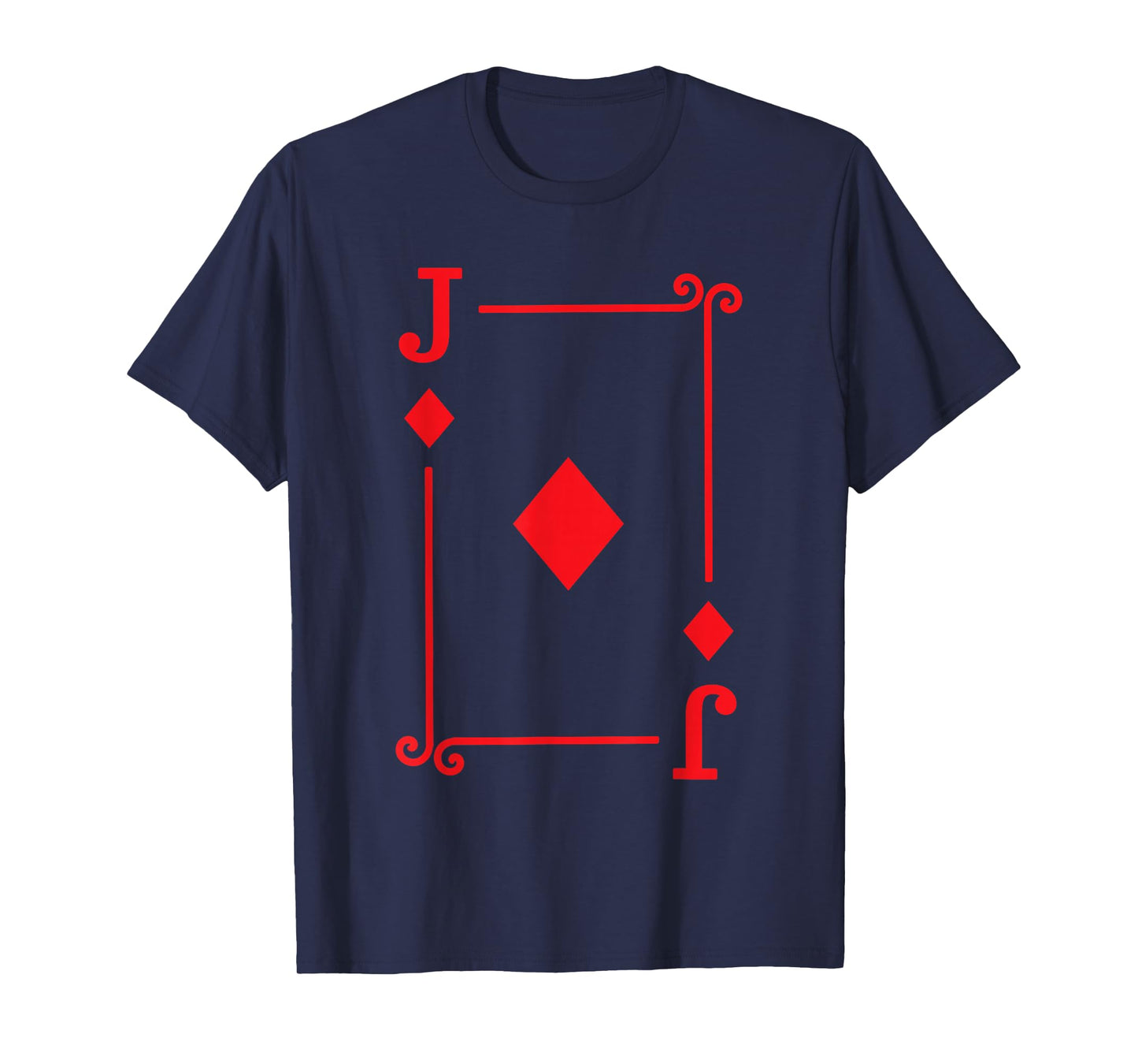 Playing Cards Costume - Jack Diamonds Card - Jack Card T-Shirt