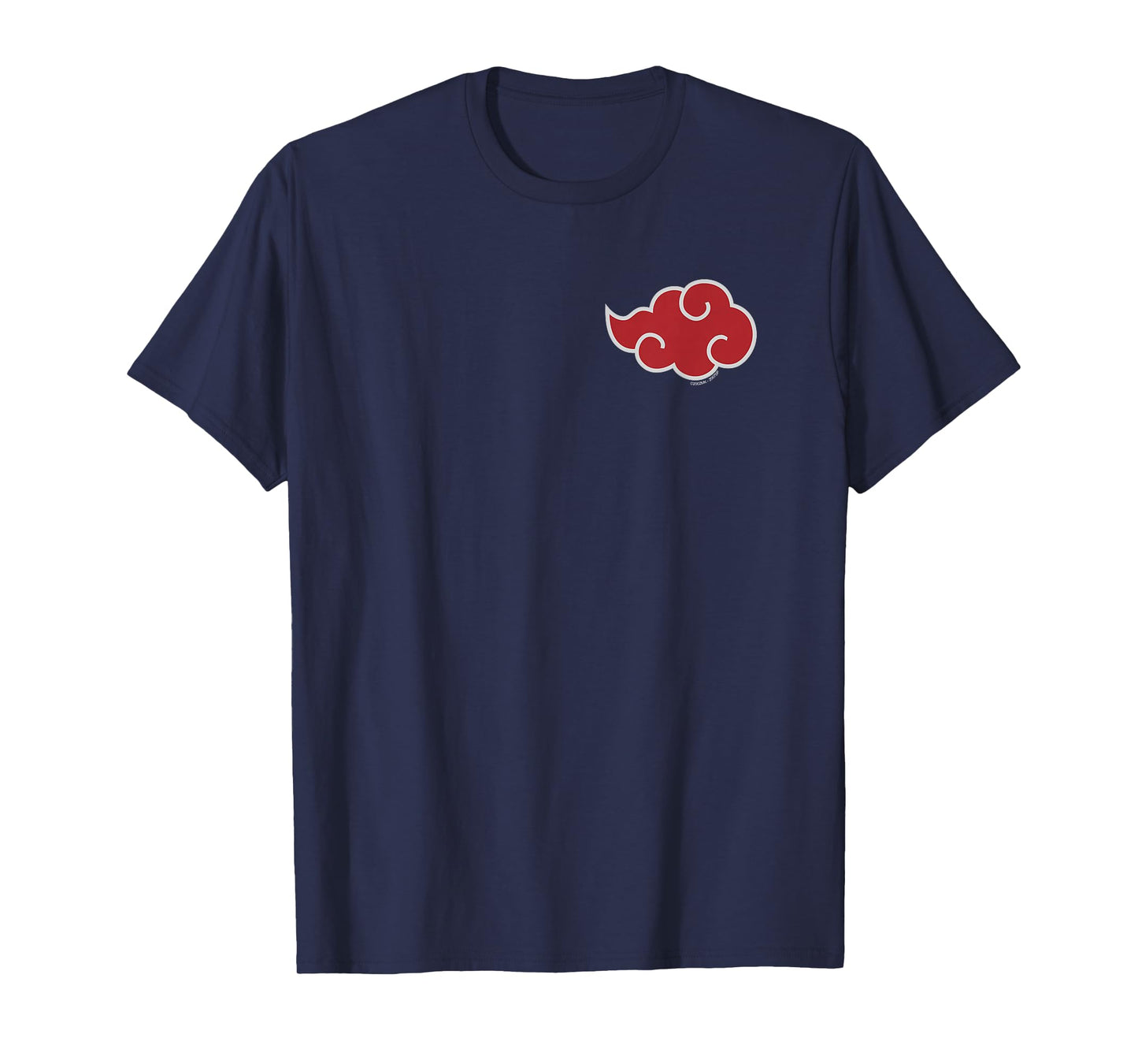 Naruto Shippuden Akatsuki Cloud Short Sleeve T-Shirt