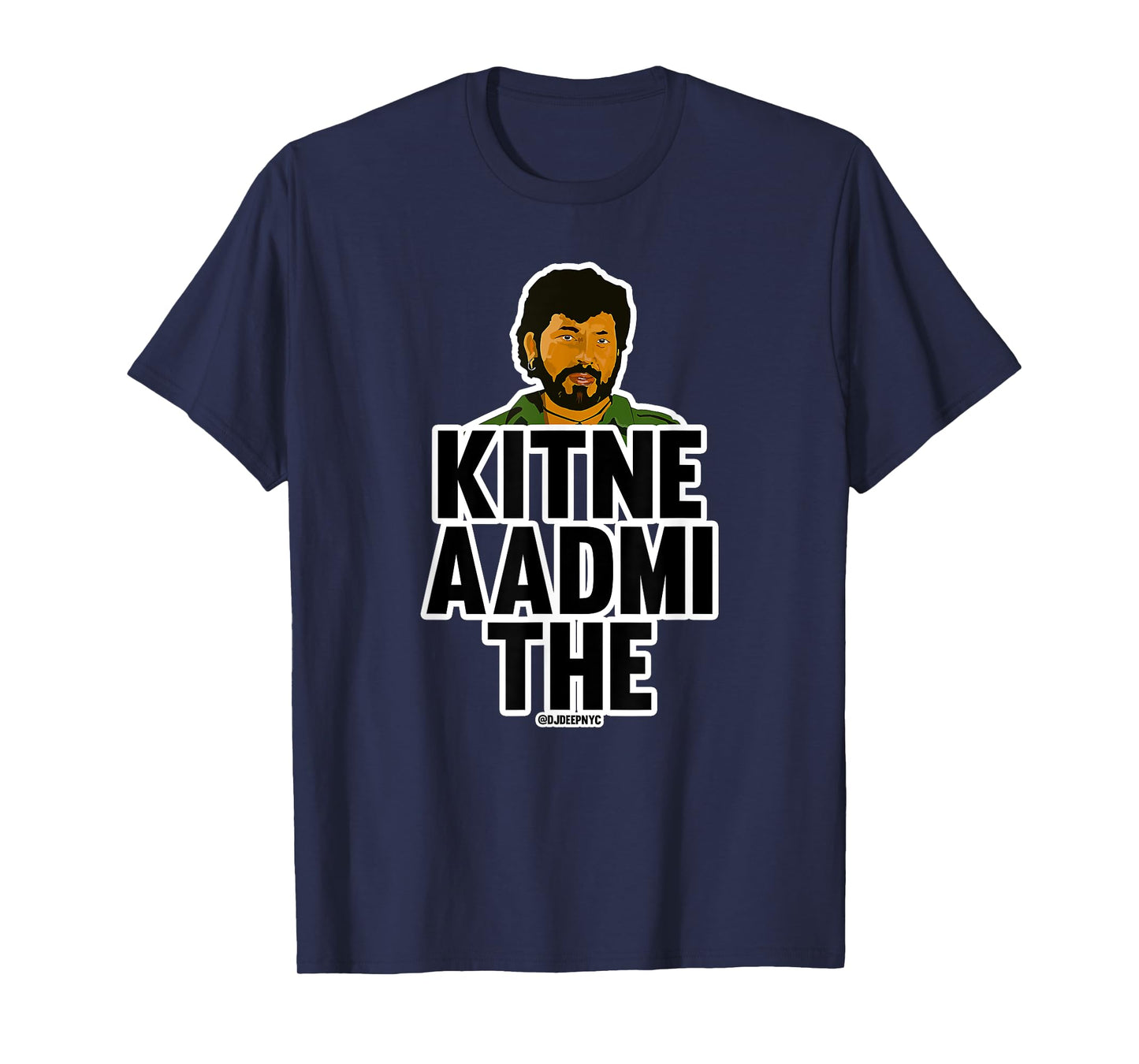 Kitne Aasmi The | Gabbar Singh | Desi Pun | Desi Movie T-Shirt