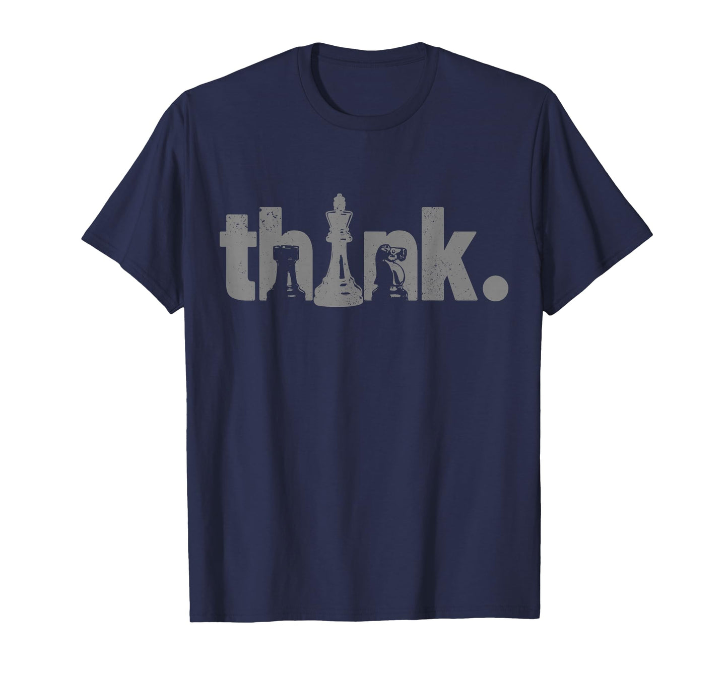Chess Think Vintage Chess Master Club Chess Player T-Shirt
