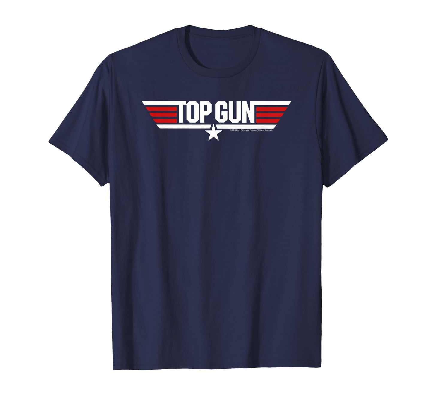 Top Gun White Classic Logo T-Shirt