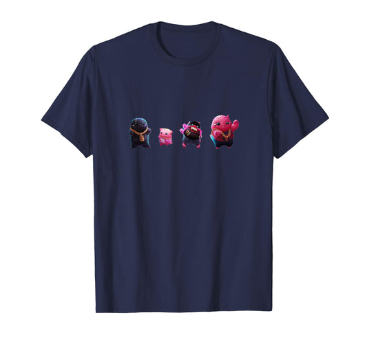 Cute Anime Hiphop Rap Party for men women girls boys teens T-Shirt