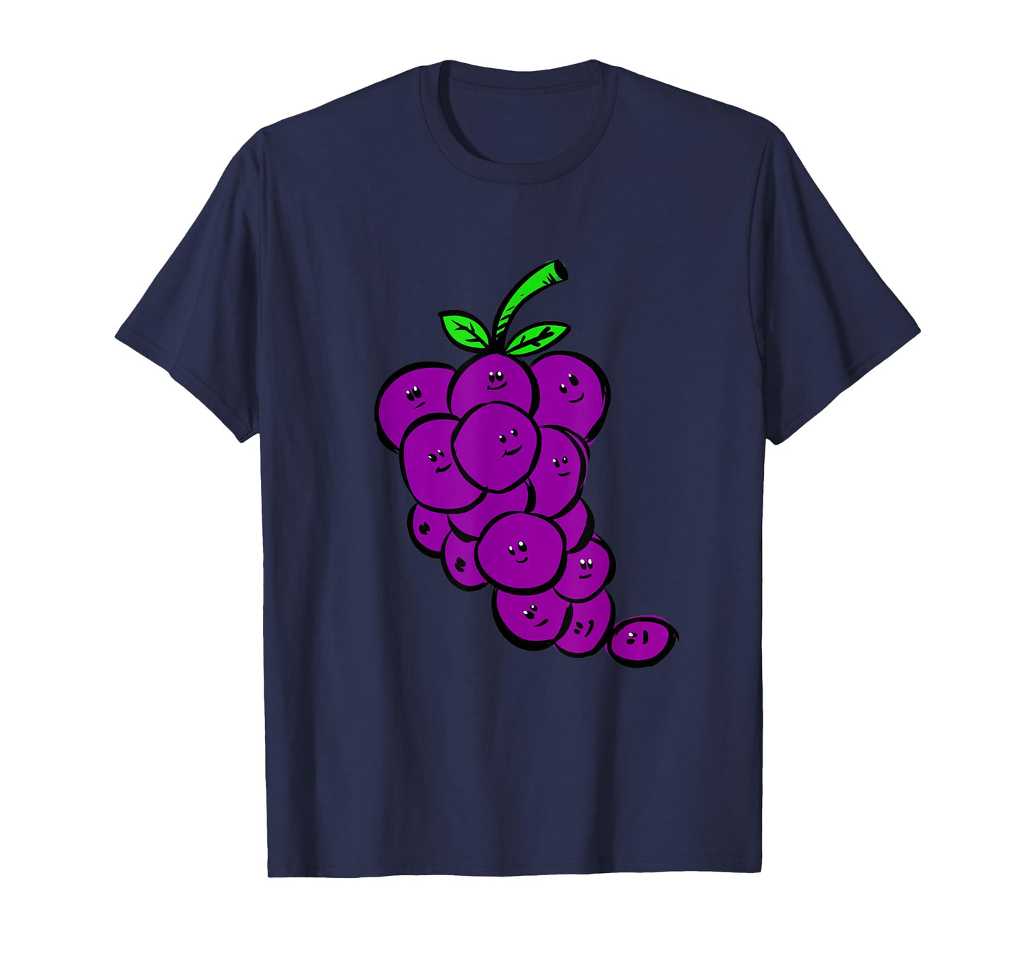 Funny Purple Grapes Vine Vineyard Fruit Gift T-Shirt