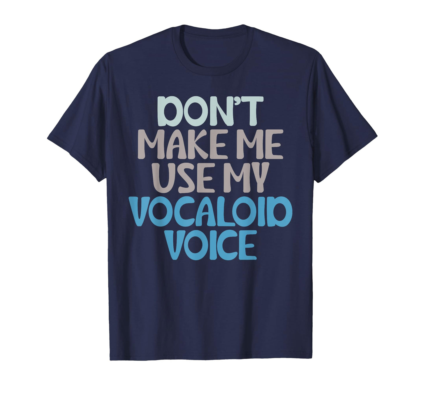 Funny Vocaloid Voice T-shirt Anime Japanese Music Lover T-Shirt