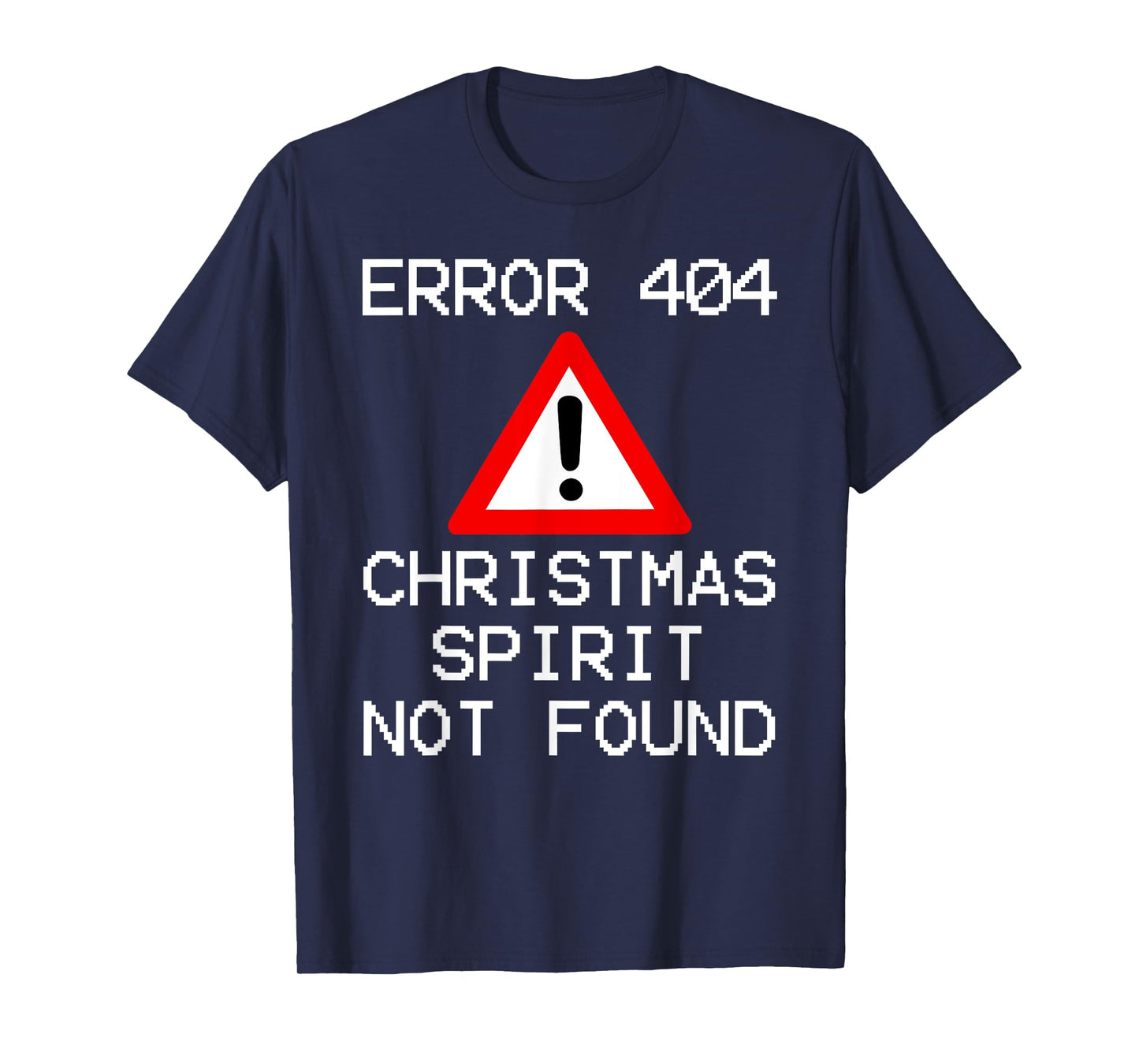 Scrooge Bah Humbug ERROR 404 Anti Christmas Spirit T-Shirt