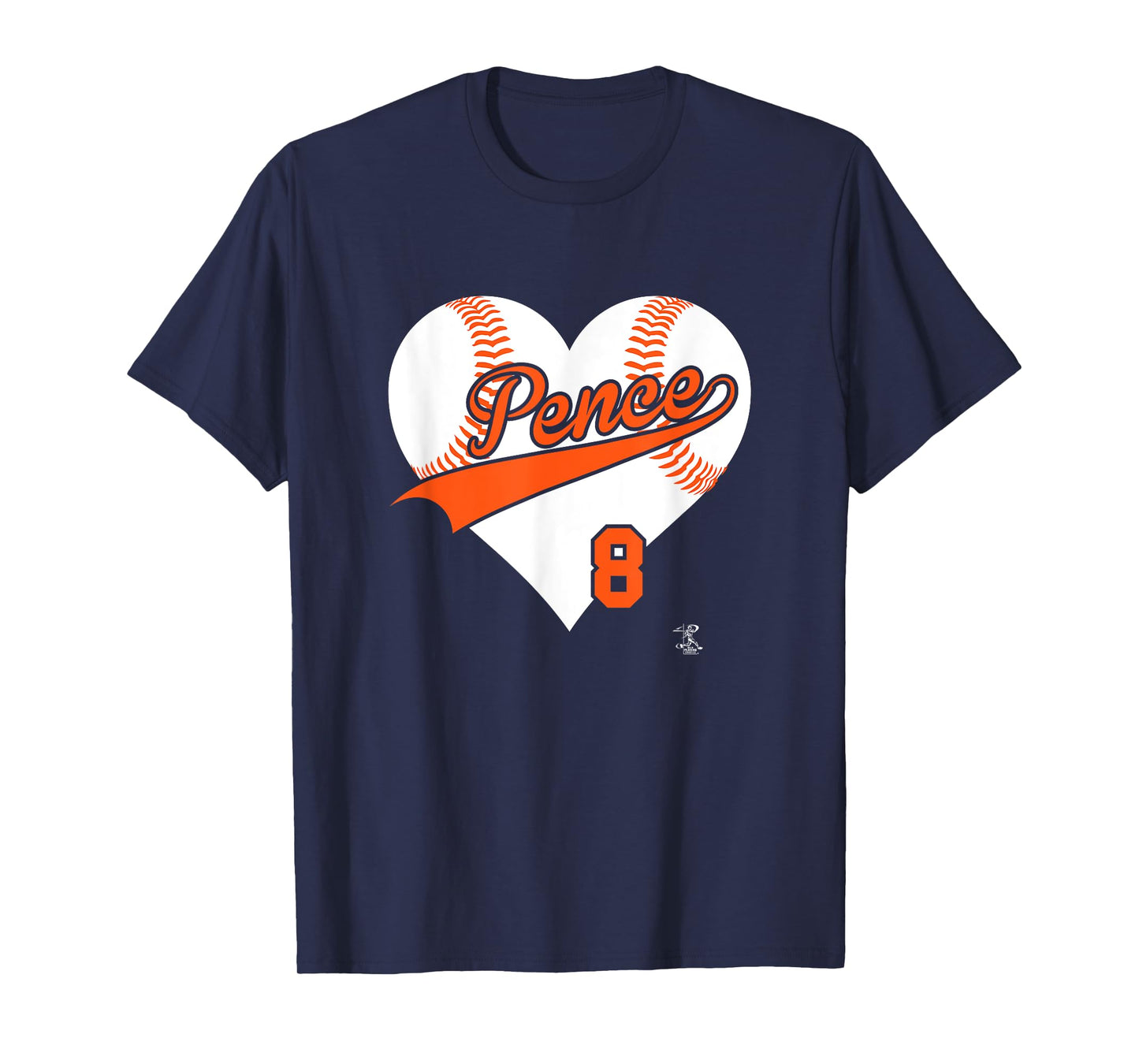 Hunter Pence Baseball Heart Gameday T-Shirt