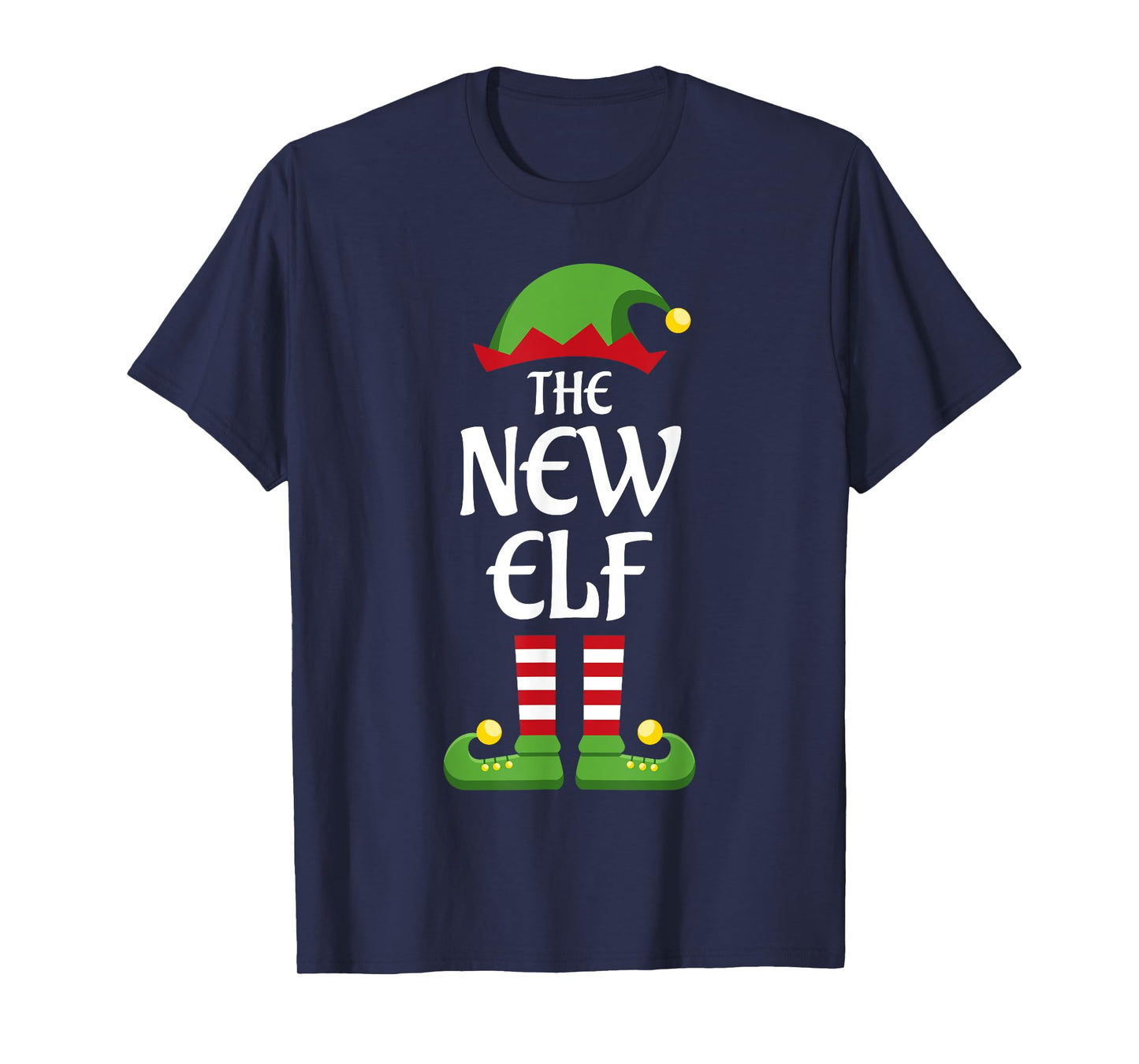 New Elf Family Matching Group Christmas T-Shirt