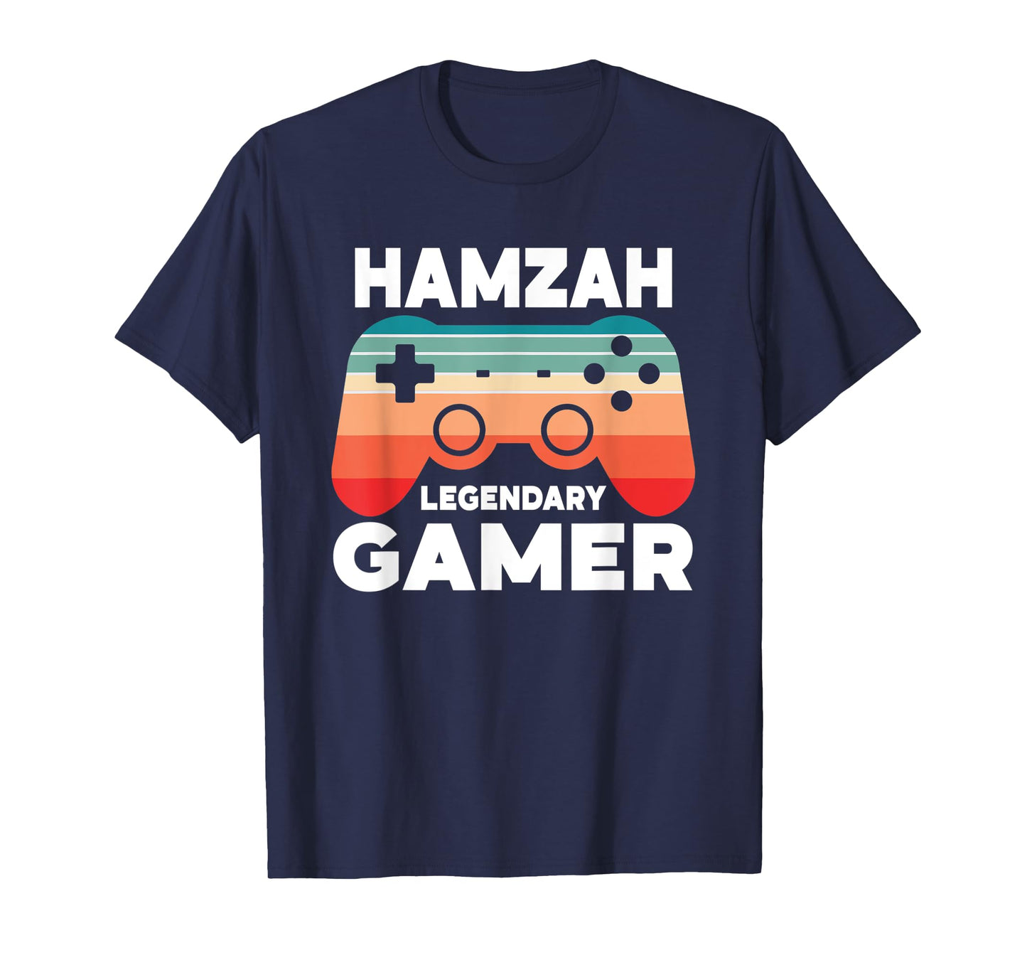 Hamzah Legendary Gamer Funny Personalized Hamzah Gamer T-Shirt