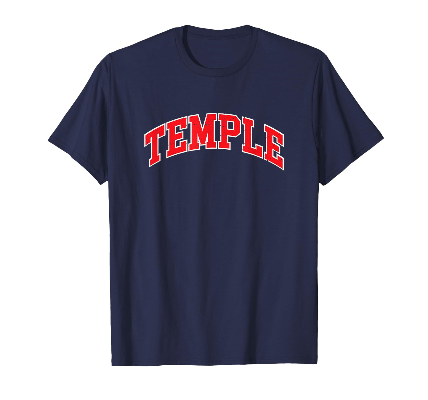 Temple TX Red Vintage for Men or Women T-Shirt