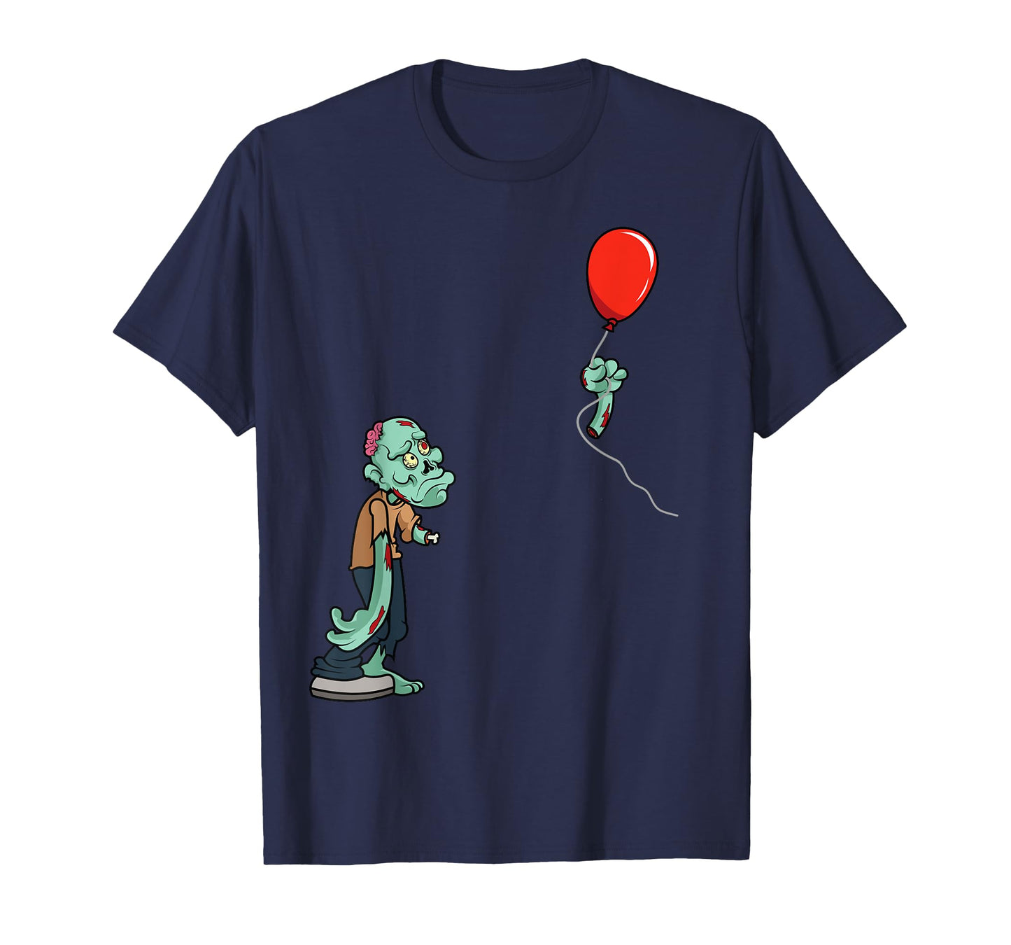Halloween Funny Zombie Cut Off Arm Balloon Body Part Gift T-Shirt