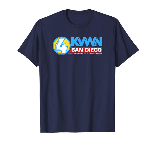 Anchorman KVWN San Diego T-Shirt