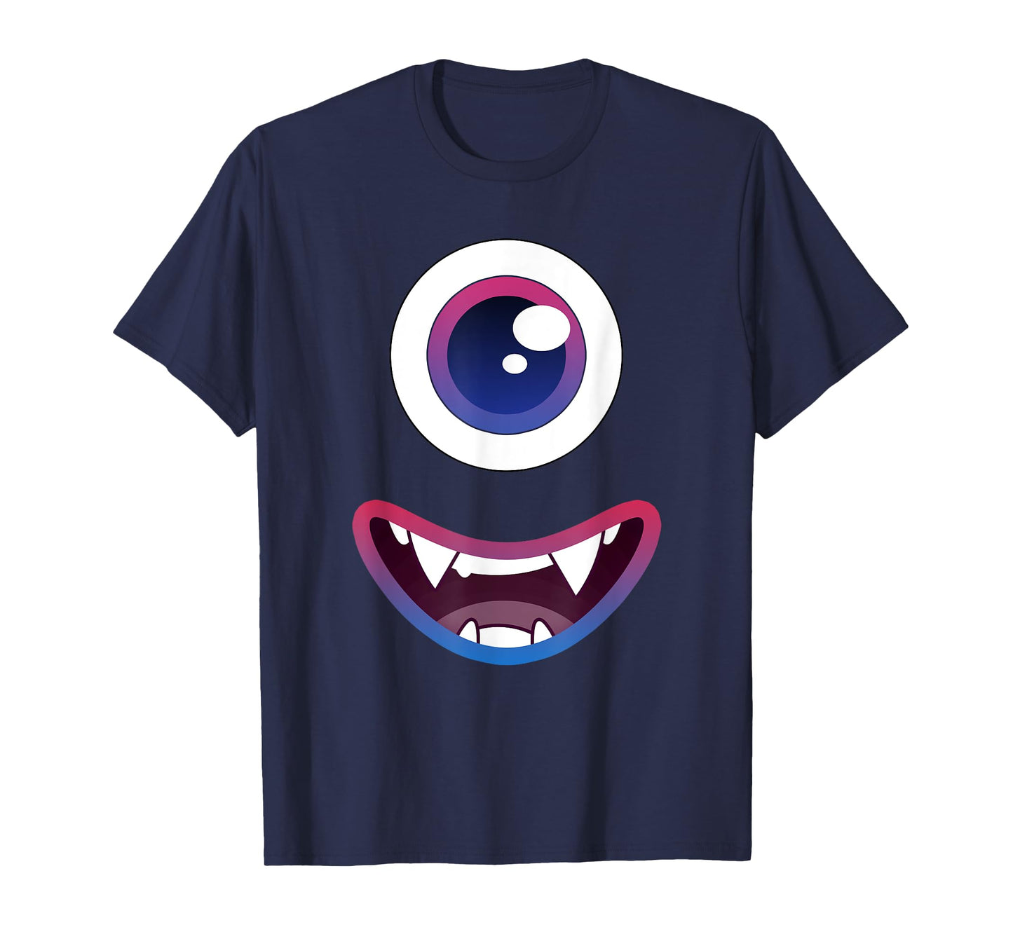 Monster Face Halloween T-Shirt