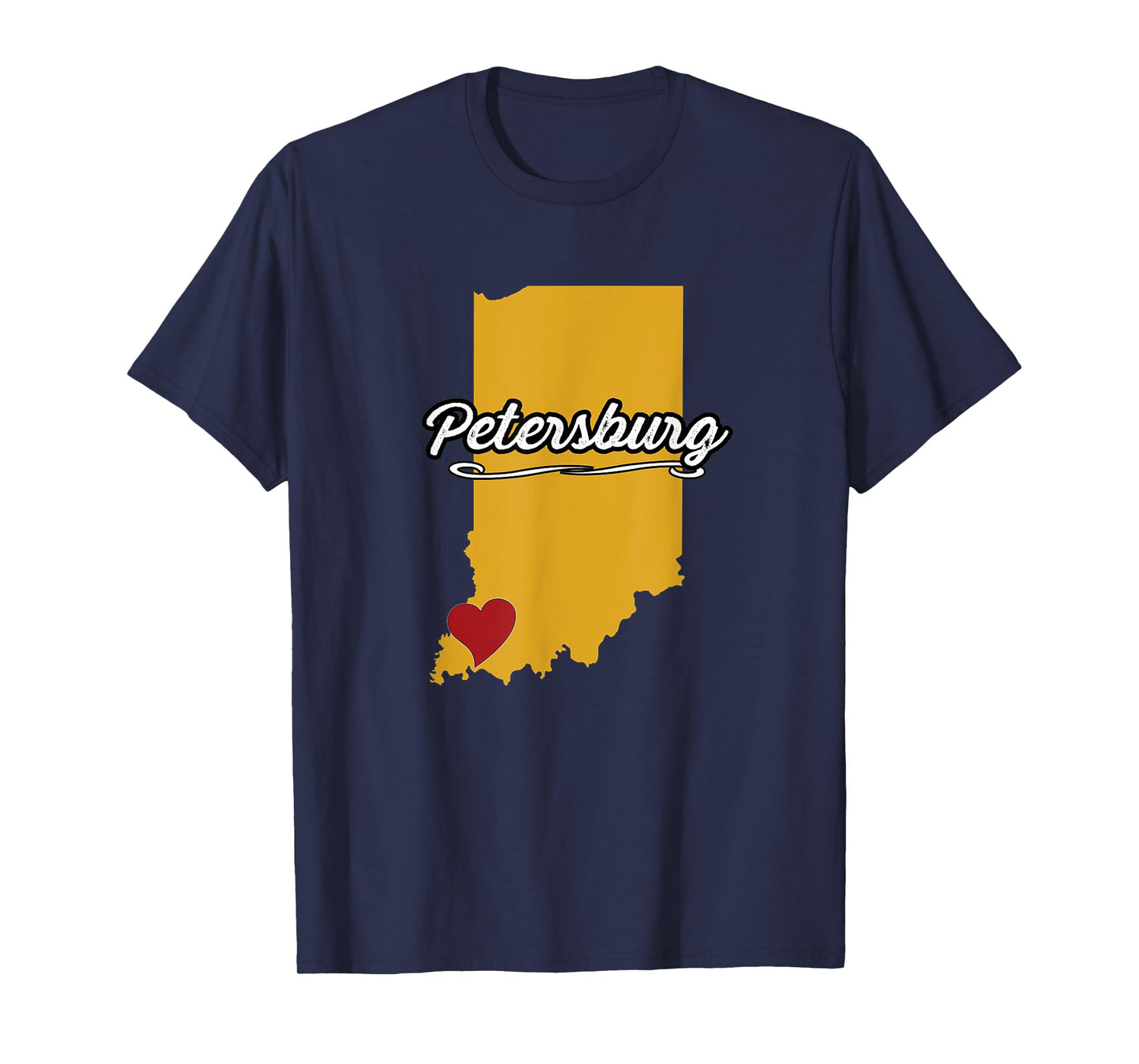 City of Petersburg Indiana | Hoosier Novelty Merch Gift - T-Shirt