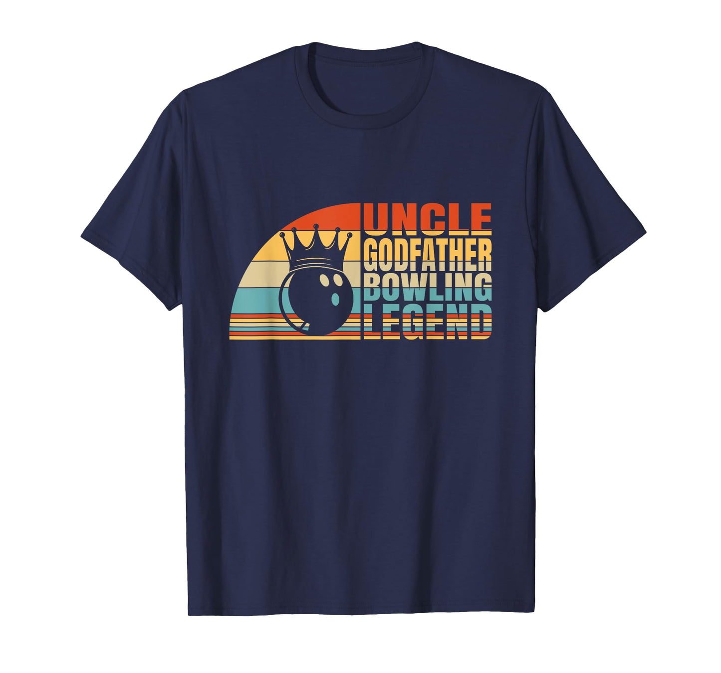Uncle Godfather And Bowling Legend, Bowling Uncle T-Shirt