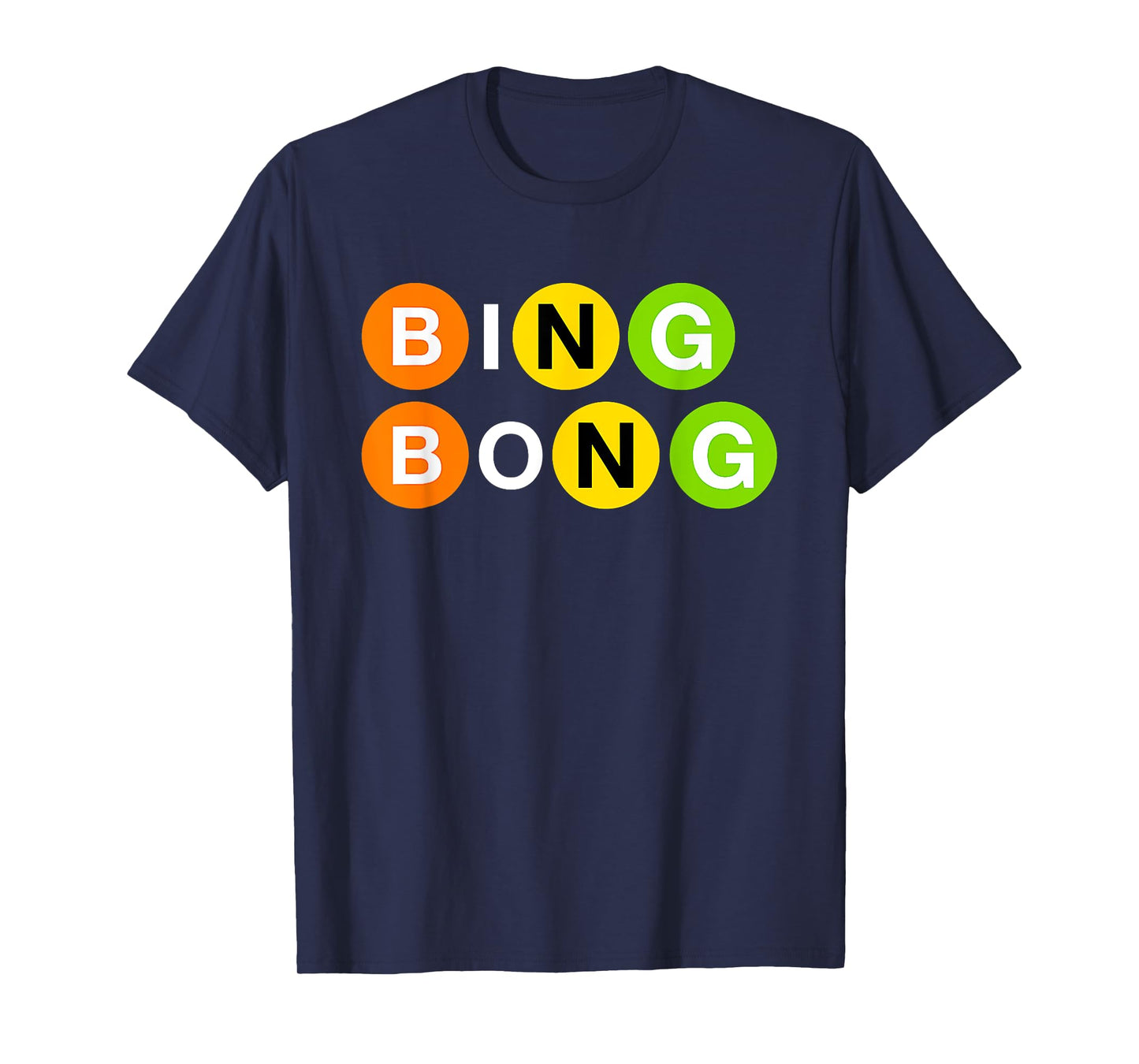 Funny NYC Subway Bing Bong Rally T-Shirt