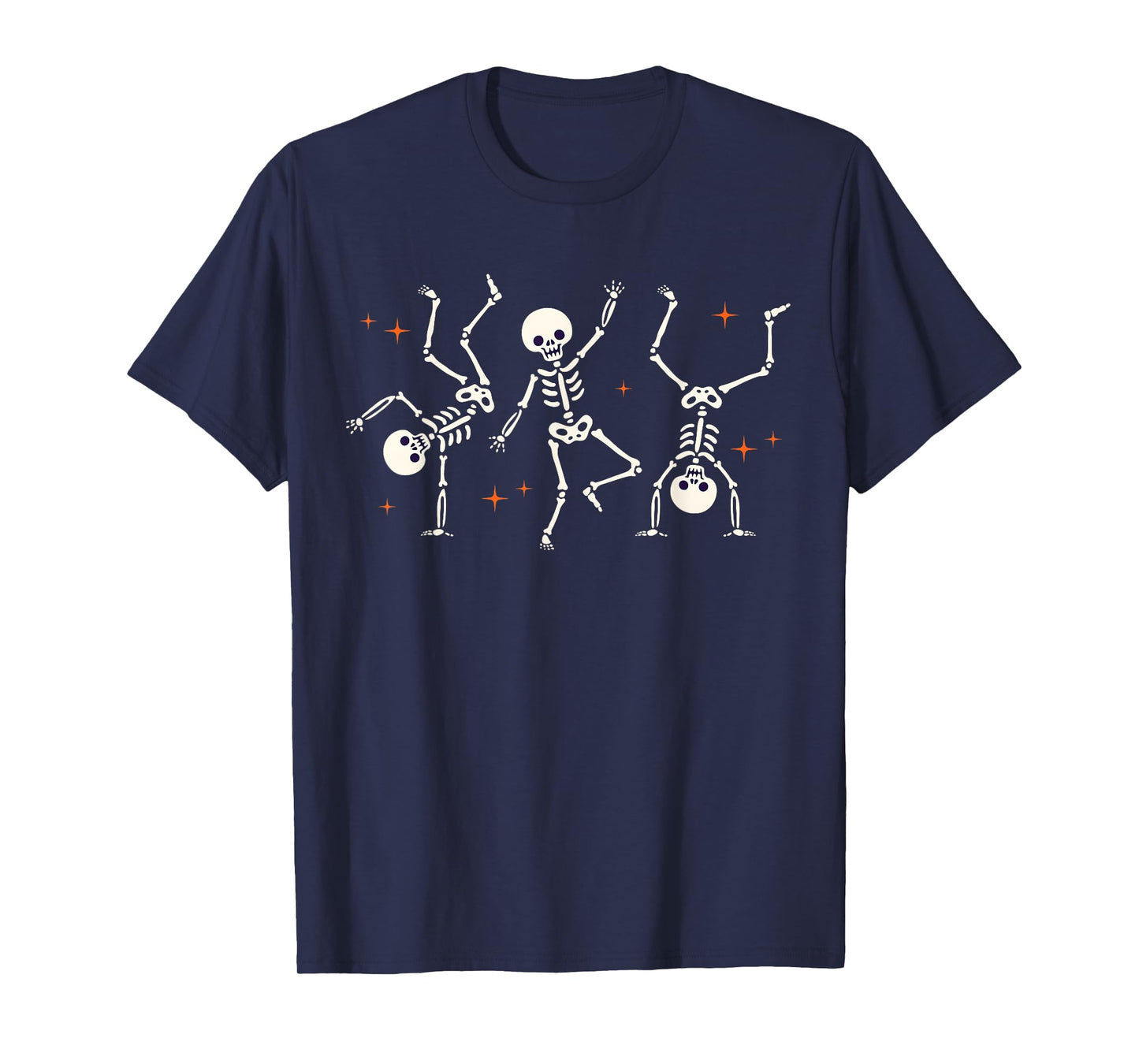 Dancing Skeletons Dance Challenge Halloween Scary Boys Girls T-Shirt