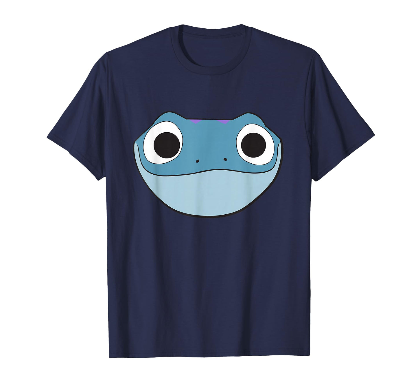 Disney Frozen 2 Bruni Cute Salamander Big Face T-Shirt