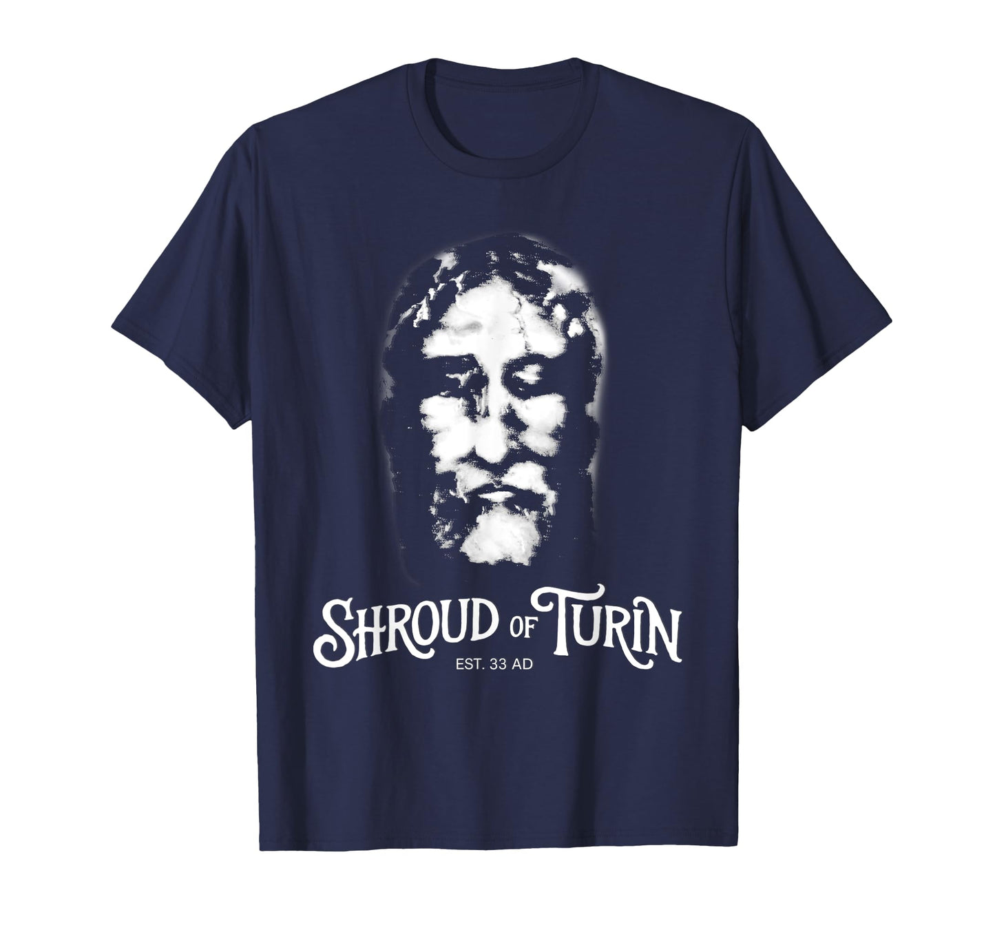 Shroud Of Turin Face of Jesus Christ Catholic T-Shirt