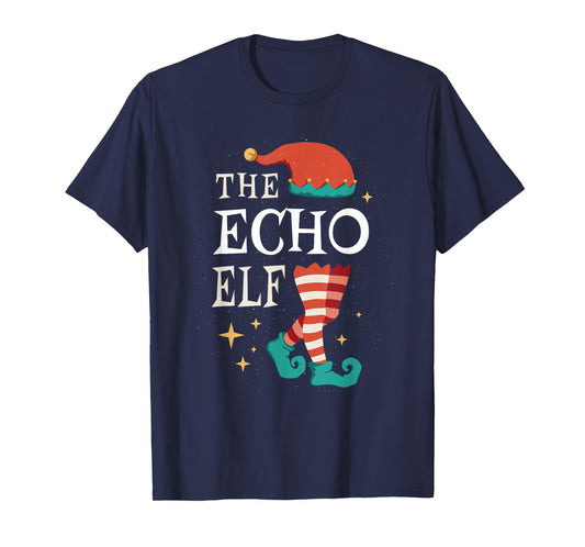 The Echo Elf Family Matching Group Christmas Funny Gifts T-Shirt