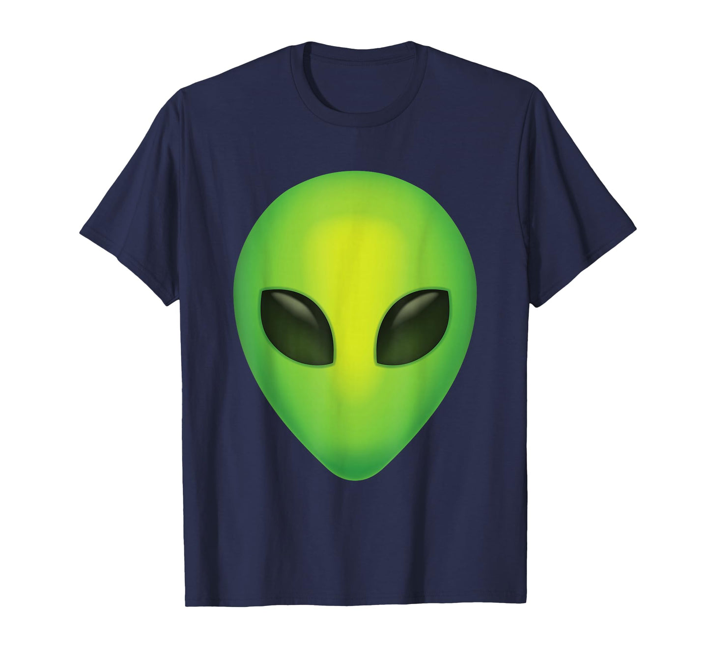 Alien Head Colorful Alien Rave T-Shirt