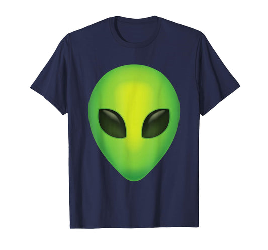 Alien Head Colorful Alien Rave T-Shirt