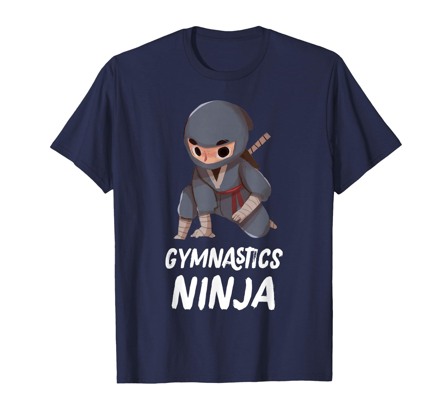 Gymnastics Ninja Boy Funny Sport T-Shirt