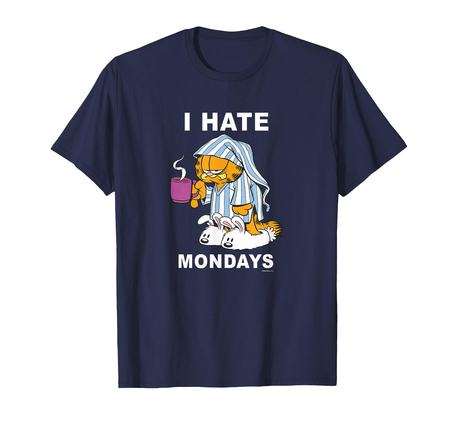 Garfield I Hate Mondays Coffee Garfield T-Shirt