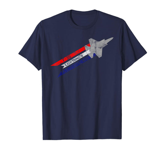F-35 Lightning II Jet Fighter Fly Fight Win T-shirt T-Shirt