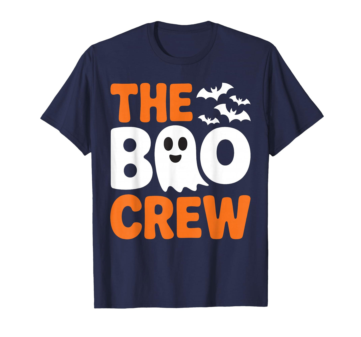 The Boo Crew Comedy Ghost Spooky Season Outfit T-Shirt
