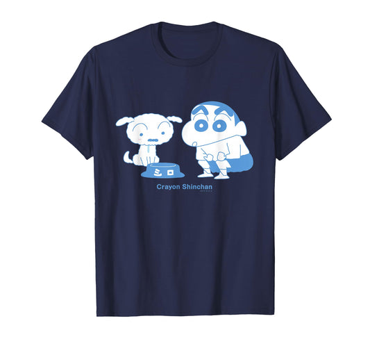 Crayon Shin-chan Shin-chan with Shiro T-Shirt