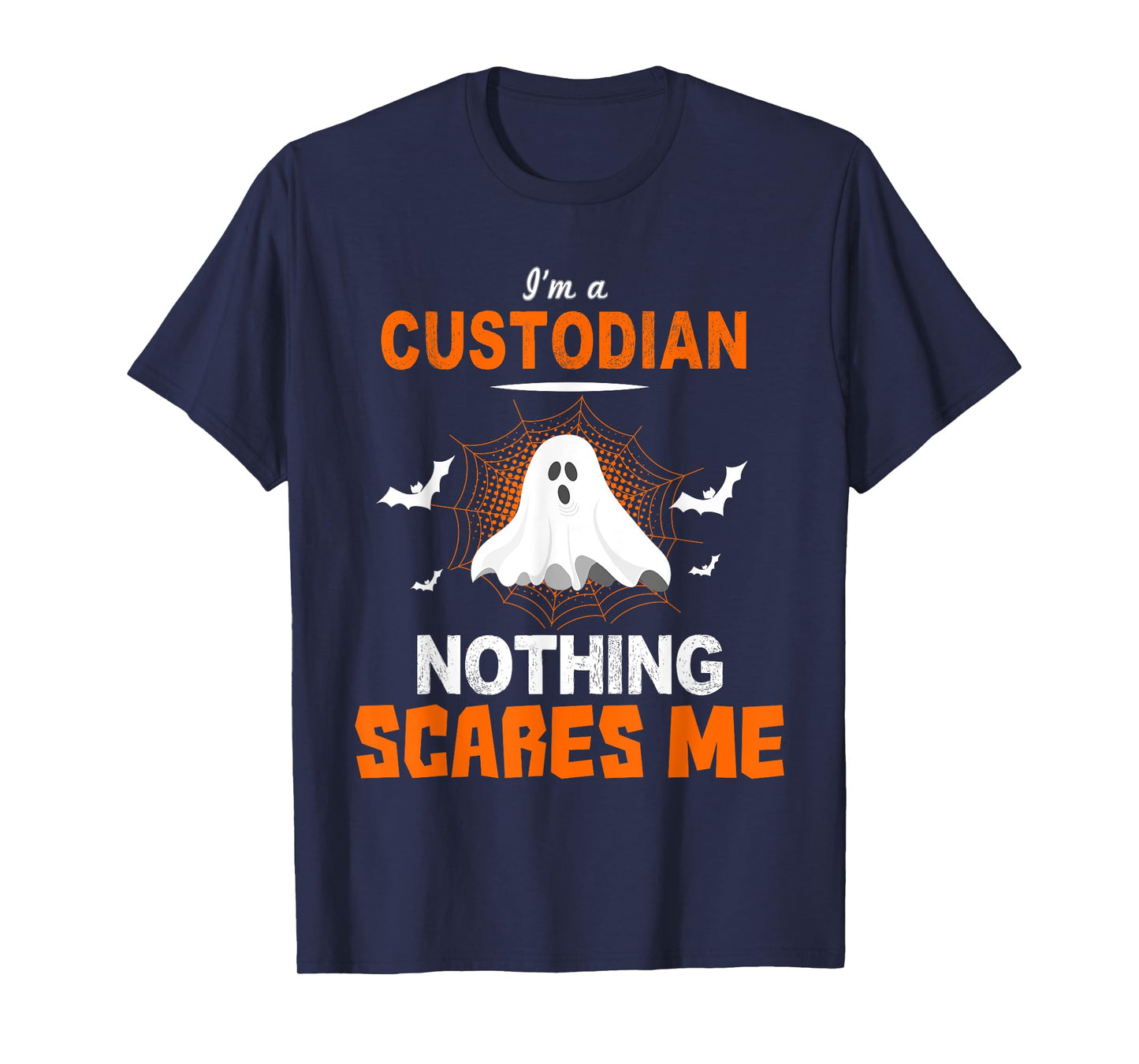 Funny Custodian Shirt Halloween School or Workplace Gift Tee T-Shirt