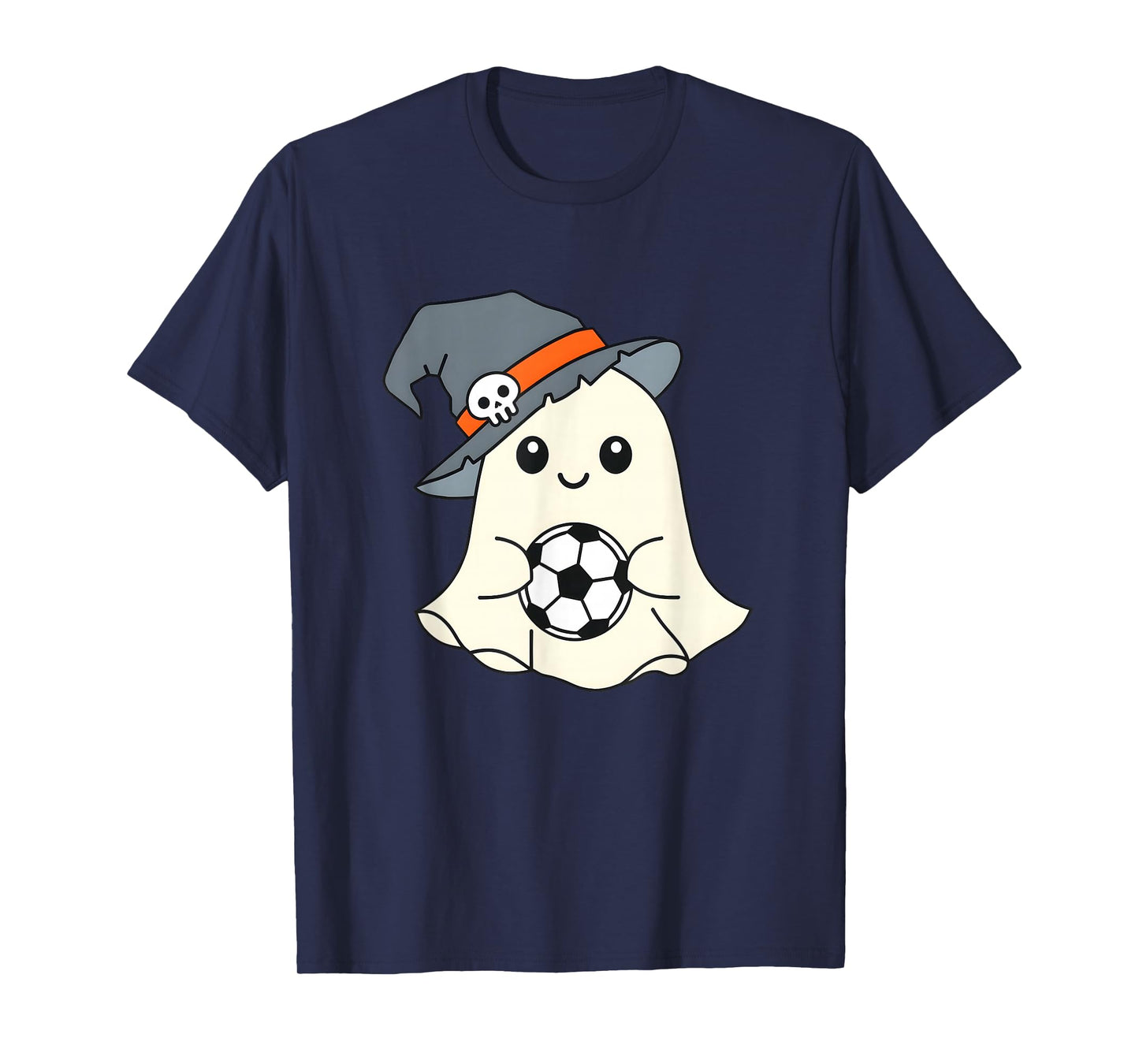 Ghoooal Soccer Ghost Halloween Funny Soccer Halloween T-Shirt