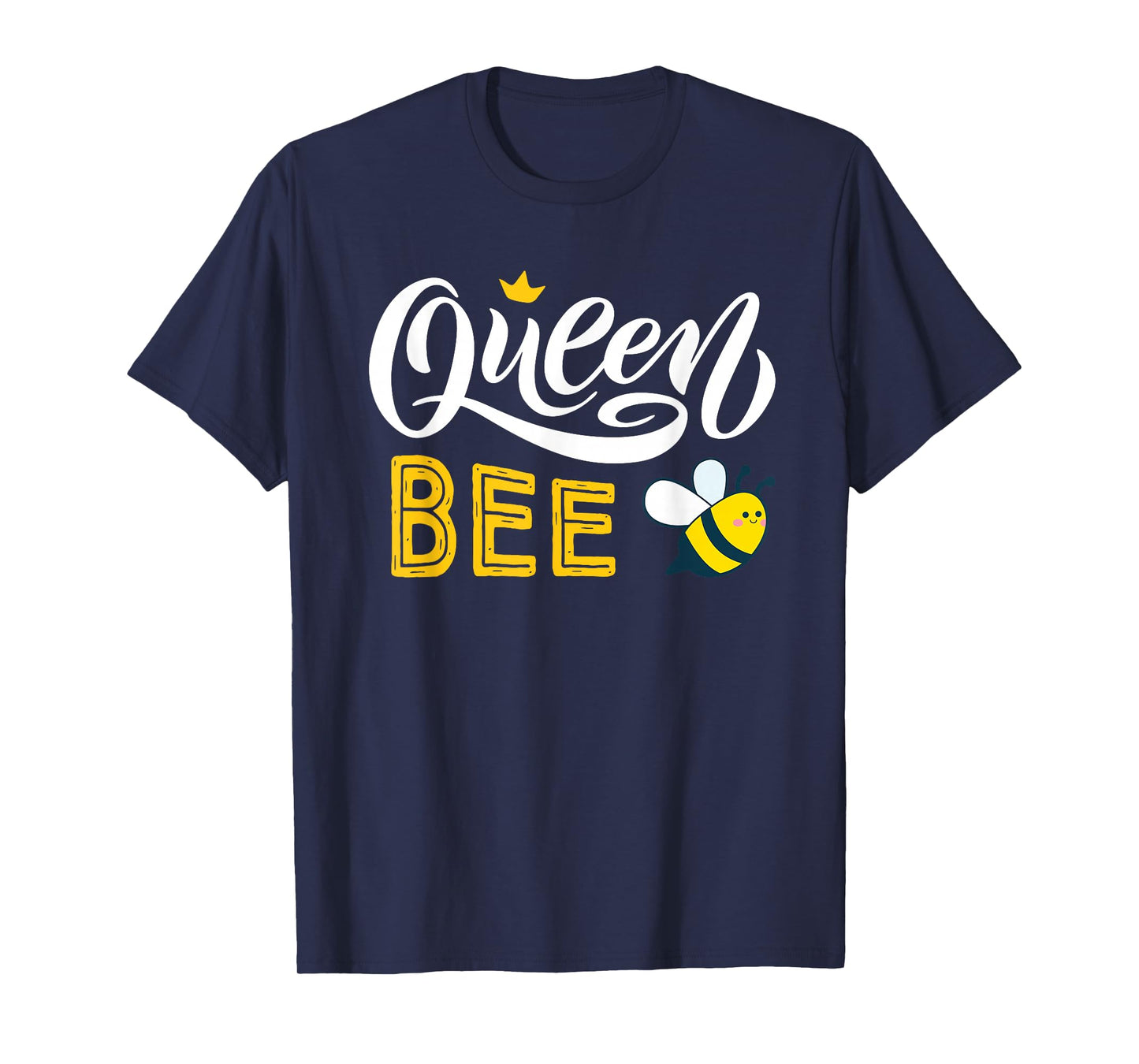 Beekeeper Queen Bee Cute Bees Honey Lover Queen Bee T-Shirt