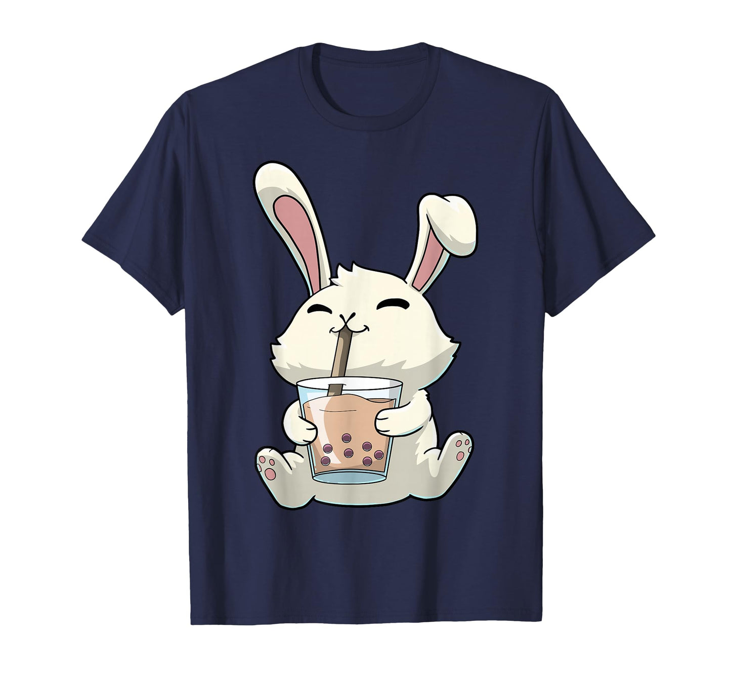 Bunny Rabbit Boba Bubble Tea Anime Kawaii T-Shirt