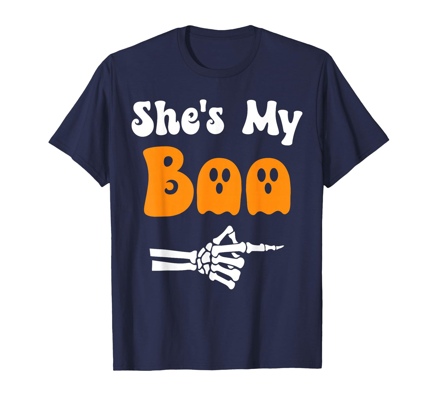 She's My Boo Funny Matching Halloween Couples She's My Boo T-Shirt