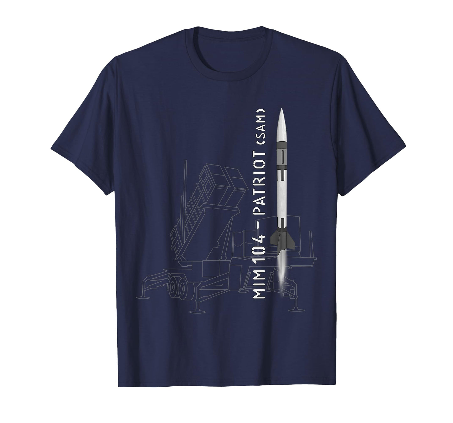 MIM 104 Patriot Surface for Air Rocket T-Shirt